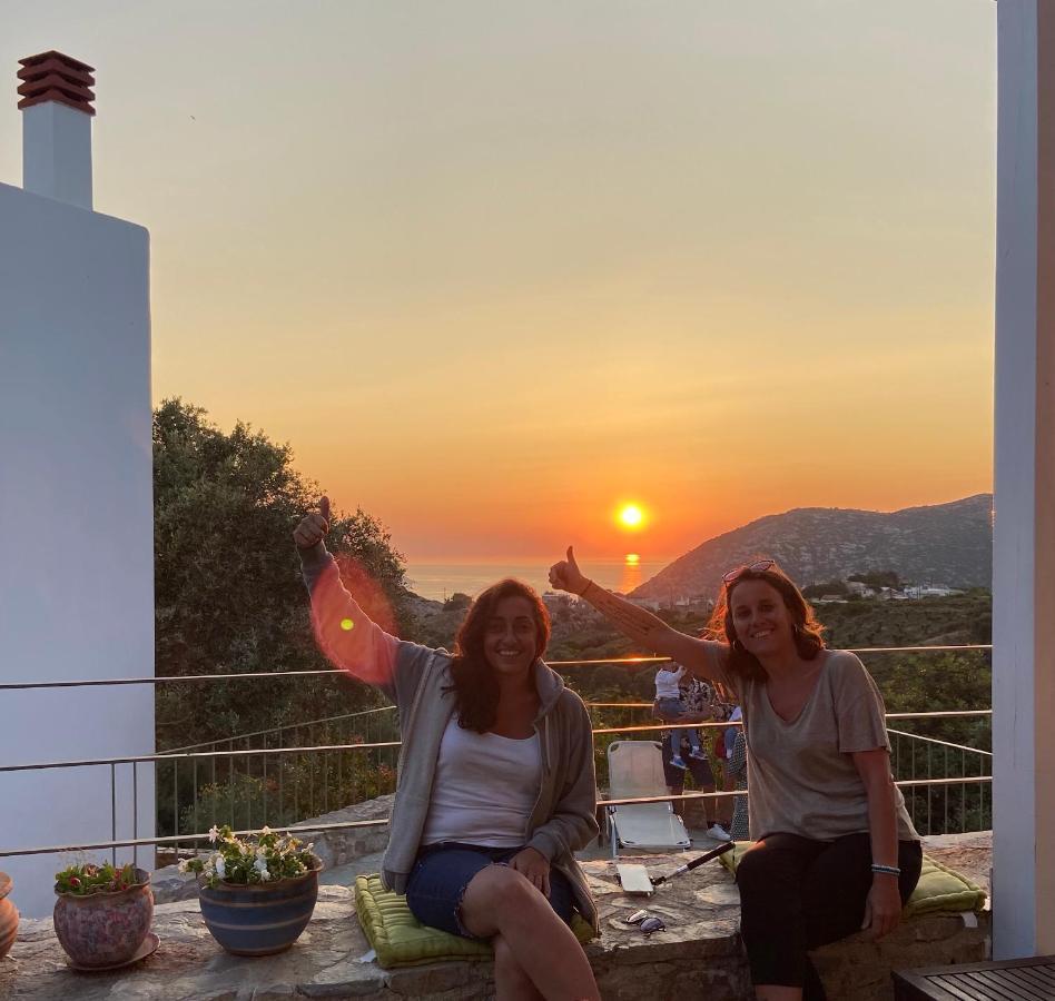 Mourtzanakis Residence - Traditional Eco Hotel In Akhládha Bagian luar foto